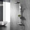 System prysznicowy Homelody z termostatem 38°C, stal Podgląd zdjęcia produktu 13