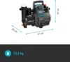 smart Haus- & Gartenautomat 5000/5 (schwarz, 1.300 Watt) Produktbild-Vorschau 22