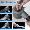 Collage showing a shower head with different spray modes and a hand adjusting the settings. Náhled obrázku produktu
