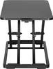 A black adjustable standing desk converter is shown from the front. Anteprima dell’immagine prodotto
