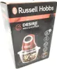 The image shows the retail packaging for a Russell Hobbs Desire Mini Chopper. Voir les images du produit