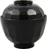 Miso Suppen-Schale mit Deckel [ schwarz ] Ø 10,5cm für ca. Produktbild-Vorschau 1