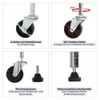 Mega Deal | 3x Gitterregal HADES mit Rollen & 5 Gitterböden Produktbild-Vorschau 5