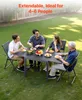 SucceBuy Ausziehbarer Terrassentisch Gartentisch Produktbild-Vorschau 2