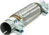 ECD Germany Universal Flexrohr mit 2 Schellen, 45x200 mm, Produktbild-Vorschau 2