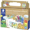 A cardboard box containing a finger painting and crafting set for children. Anteprima dell’immagine prodotto