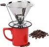Kaffeefilter aus Edelstahl - Wiederverwendbarer 2-in-1 Produktbild-Vorschau 5