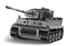 A gray Lego-style model of a Tiger Tank. Náhľad obrázku produktu