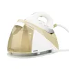 A steam iron station with a water tank is shown against a white background. Produktbild-Vorschau