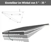 COSTWAY Markýza 360x300cm Sluneční markýza s kličkou Náhled obrázku produktu 5
