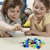 160 ks. Sklenené guľôčky detské guľôčkové hračky 16 mm Náhľad obrázku produktu 5