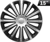 Kołpak samochodowy czarno srebrny Trend silver&black 15" Podgląd zdjęcia produktu 1
