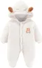 Baby Winter Overall Bärenoutfit Neugeborener Kapuzenmantel Produktbild-Vorschau 1