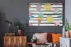 MuchoWow® Wandteppich Wandbehang Sommer - Elemente - Produktbild-Vorschau 5
