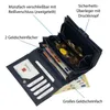 JENNIFER JONES Damen Geldbörse Portemonnaie Blau (1103) Produktbild-Vorschau 6