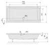 Polysan DEEP Rechteck-Duschwanne 160x75x26cm, tief, weiß Produktbild-Vorschau 7