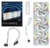 Lian Li UNI FAN SL Wireless 120, Ventilátor, 12 cm, Biela Náhľad obrázku produktu 11