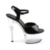ASPIRE-609 Damen Sandale von Pleaser, Schwarz Transparent , Produktbild-Vorschau 5