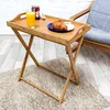 Relaxdays Tabletttisch, Bambus, HxBxT: 63,5 x 55 x 35 cm, Produktbild-Vorschau 2