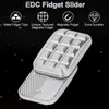 Kovový fidget slider, magnetická hmatová hračka pro Náhled obrázku produktu 3