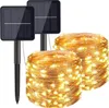 ALSTER HERZ® 2 Stück 120LED 12M Solar Lichterkette aussen, Produktbild-Vorschau 1