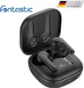 A pair of black TWS in-ear headphones in their charging case. Produktbild-Vorschau