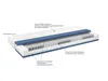 MALIE BIG STAR - H4 120x200 Tonnentaschenfederkern Matratze Produktbild-Vorschau 4
