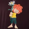 Bavarian Caps T-Shirt , Pumuckl Edelweiß Marone, L Produktbild-Vorschau 4