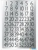 HERMA Zahlen Sticker 1-100 Folie silber Zahlen schwarz 100 Produktbild-Vorschau 3