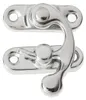 4 Truhen-Schlösser 2,7x3,3cm silber Kistenschloss Produktbild-Vorschau 3