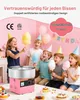 Macchina per zucchero filato VEVOR 1000 W con ciotola in Anteprima dell’immagine prodotto 5