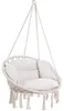 DETEX® Hängesessel bis 150kg Belastbar Boho Stil Wetterfest Produktbild-Vorschau 1