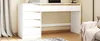 Scrivania 140x50, 5 cassetti, grande scrivania per Anteprima dell’immagine prodotto 20