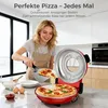 YASHE Elektrischer Pizzaofen QL31W, 400 °C, 1200 W, 30 cm Produktbild-Vorschau 5