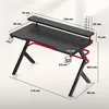 Huzaro Hero 5.0 Bureau de jeu avec accessoires, Noir, Voir les images du produit 16