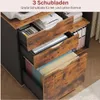 WOLTU Rollcontainer, Aktenschrank mit 3 Schubladen, 5 Produktbild-Vorschau 9