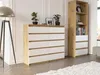 Komoda 140 cm 10 zásuvek skříňka FRAMIRE R-140-S10 artisan Náhled obrázku produktu 2