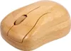A close-up shot of a wooden computer mouse. Náhled obrázku produktu