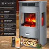 KESSER® Prio Elektrokamin mit Heizung Heizlüfter Produktbild-Vorschau 2