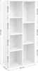 VASAGLE Bücherregal mit 7 Fächern weiß aus Holz 50 x 24 x Produktbild-Vorschau 7