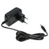 A black power adapter with a European plug and a DC output cable is shown on a white background. Produktbild-Vorschau