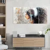 DEQORI Glasbild Echtglas 4x30x60 cm 'Profil einer Produktbild-Vorschau 3