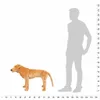 vidaXL Plüschtier Hund Labrador Stehend Plüsch Hellbraun Produktbild-Vorschau 3