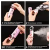 Nano Gesichtsdampfer 2in1 Hautanalyse USB 1200mAh 38ml Mini Produktbild-Vorschau 3