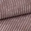 A close-up view of a textured fabric with vertical ridges. Voir les images du produit