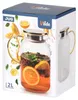 Vilde | Dzbanek szklany 2 l z pokrywką - Duży dzbanek na Podgląd zdjęcia produktu 11