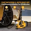 Elektrische Luftpumpe, mit 21V Akku und Ladegerät, 150 PSI, Produktbild-Vorschau 3