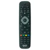 A remote control for a television is shown against a white background. Produktbild-Vorschau
