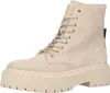 A single beige boot is shown against a white background. Produktbild-Vorschau
