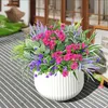 Künstliche Pflanzen Blumen wie Echt 20 Stück Kunstpflanze Produktbild-Vorschau 4